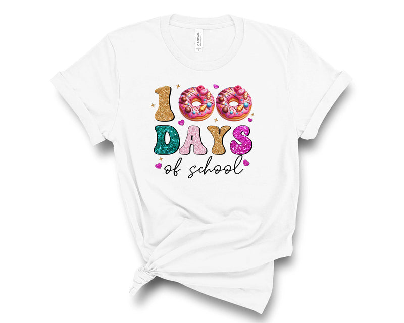 100 Days Of School Donuts- Transfer