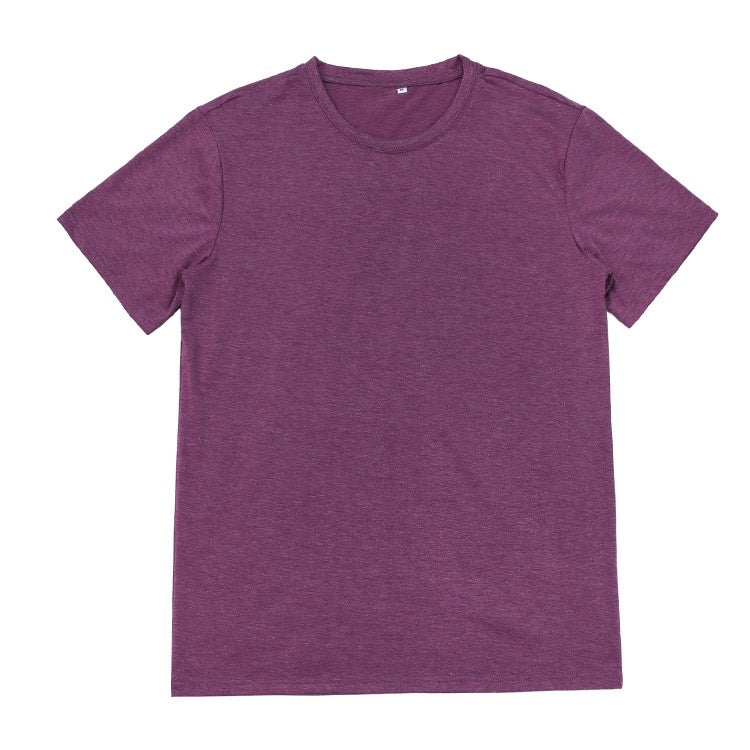 Polyester T-Shirt -Heather Berry