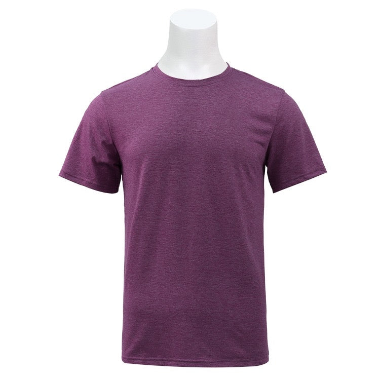 Polyester T-Shirt -Heather Berry