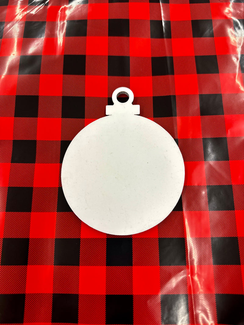 Sublimation Hardboard Circle Ornament