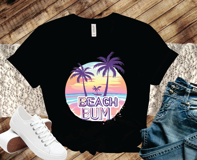 Beach Bum Pink- Transfer