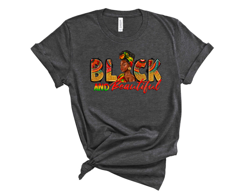 Black and Beautiful - Graphic Tee