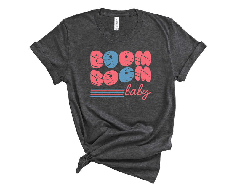 Boom Boom Baby Distressed - Graphic Tee