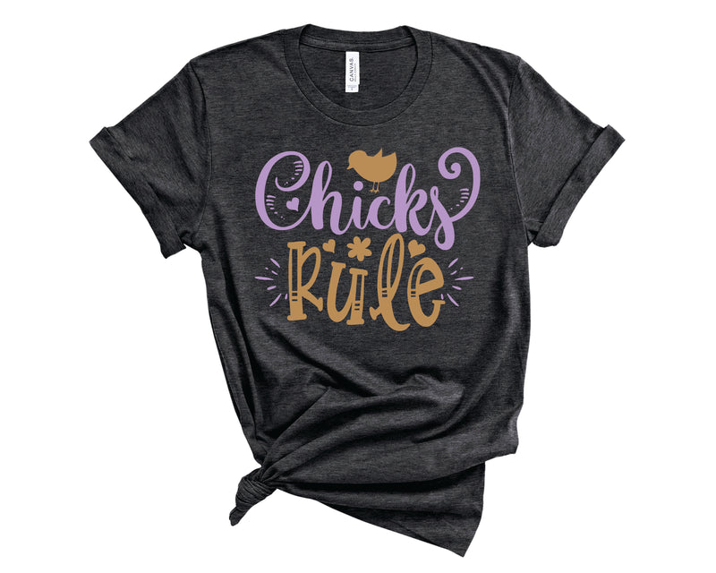 Chicks Rule Gold - Transfer