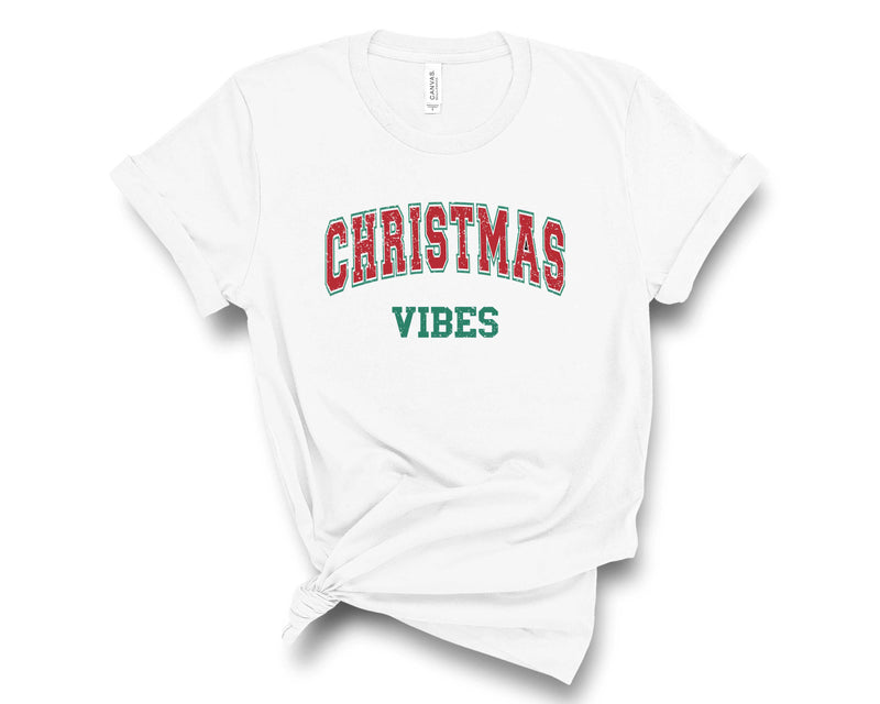 Christmas Vibes Distressed - Transfer