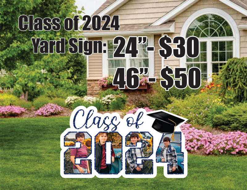 Class Of 2024 Graduation Sign