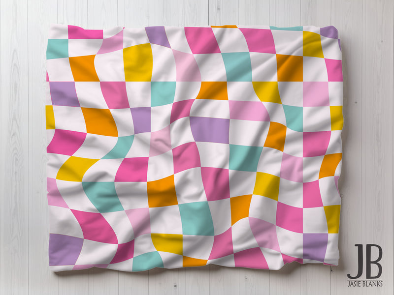 Colorful Spring Plush Blanket