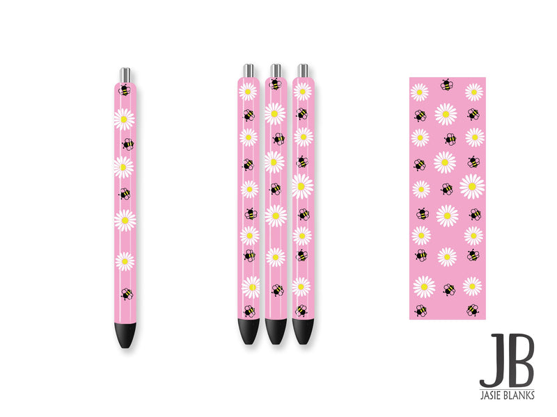 Pen Wrap-Daisy Bee