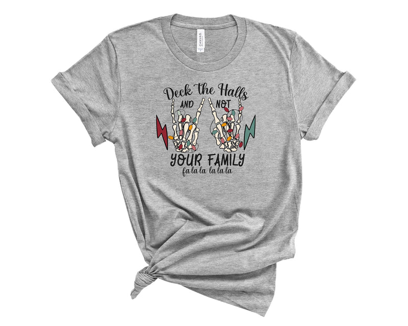 Deck The Halls Not Your Family -  Transfer