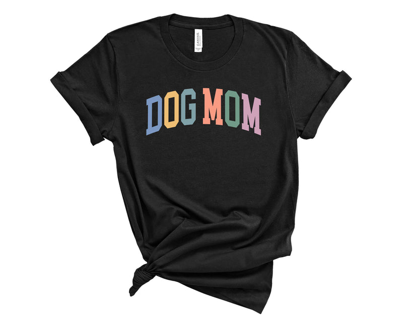 Dog Mom Varsity Colorful - Transfer