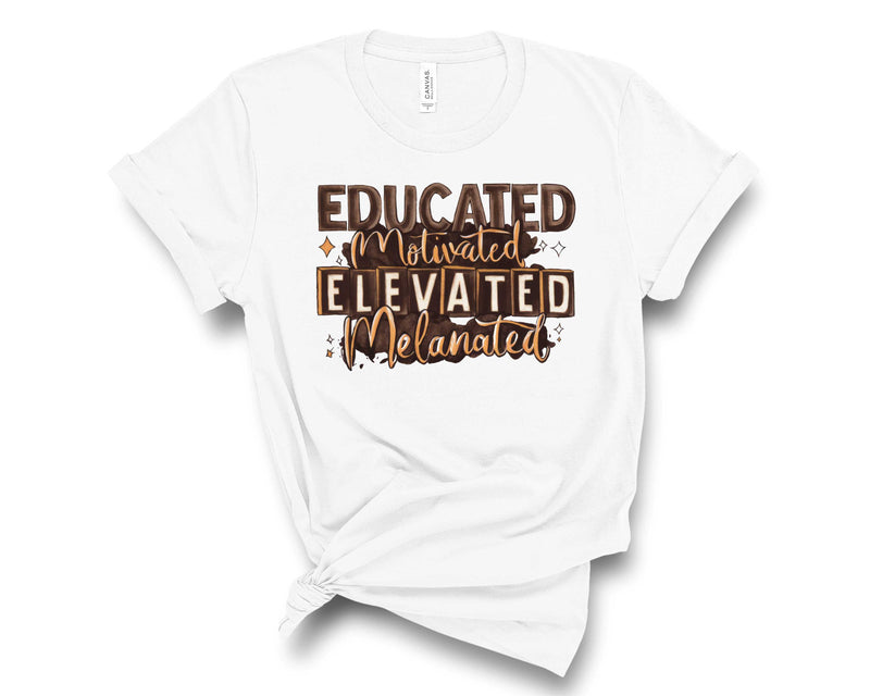 Educated Motivated Elevated Melanated - Transfer