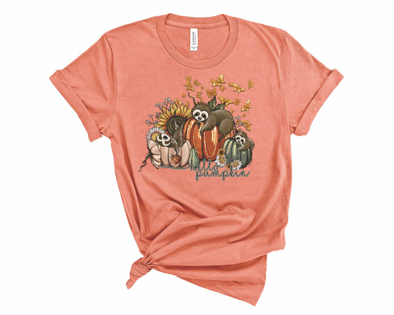 Fall Sloth - Graphic Tee