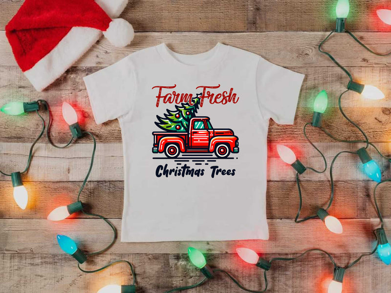 Farm Fresh Trees Truck - Graphic Tee