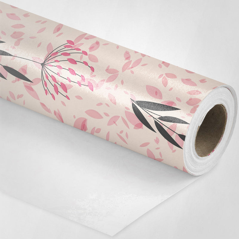 Floral Valentine C Wrapping Paper