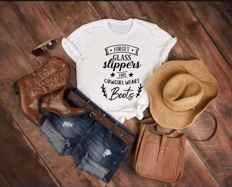 Forget Glass Slippers This Cowgirl Wears Boots- Transfer