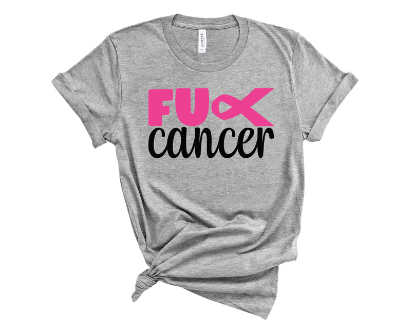 Fuck Cancer Pink  - Graphic Tee