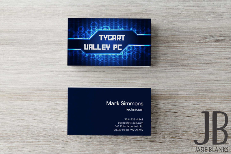 Gears Business Card