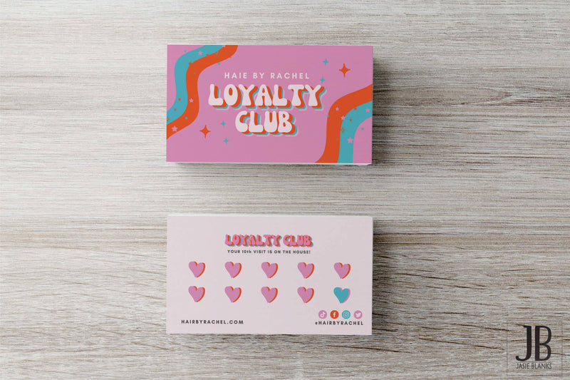 Groovy Loyalty Card