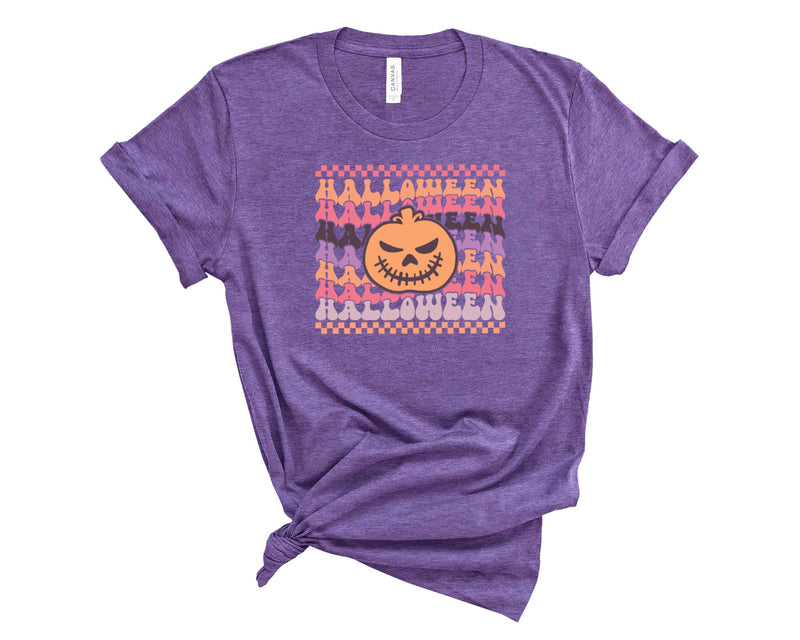 Halloween retro pumpkin - Graphic Tee