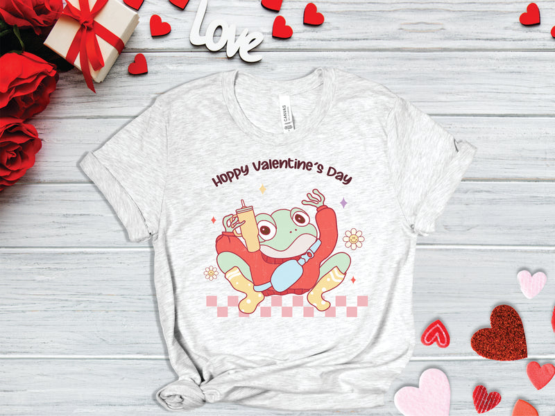 Hoppy Valentine's Day Frog  - Transfer