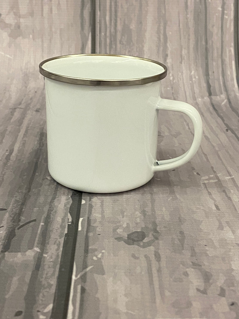 10 oz Sublimation Metal Coffee Cup
