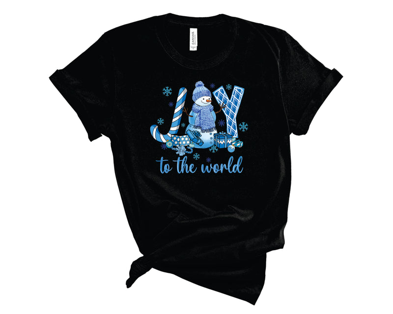 Joy To The World Snowman - Graphic Tee