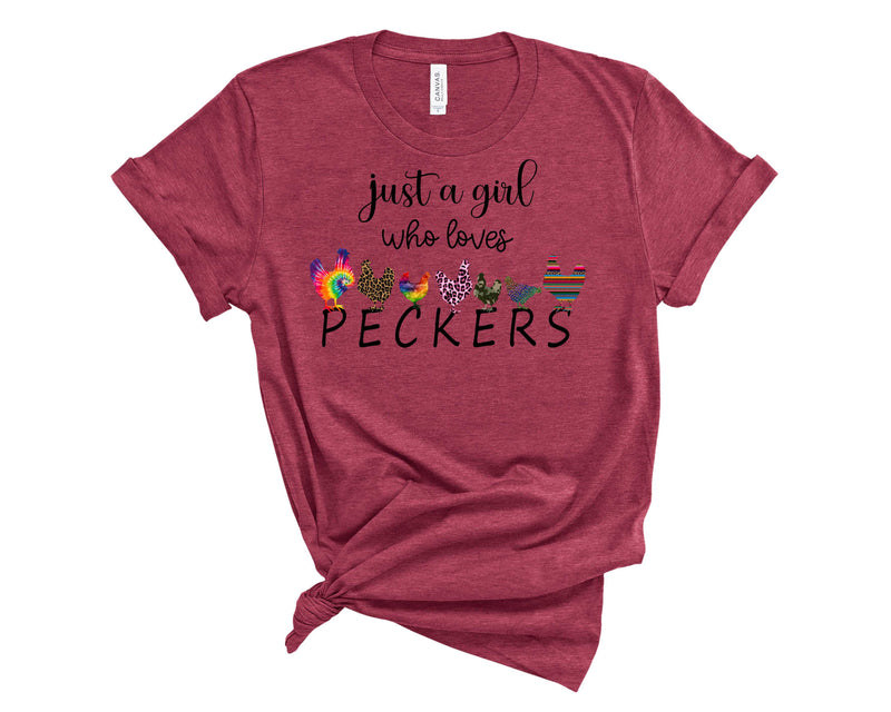Just A Girl Who Loves Peckers - Transfer
