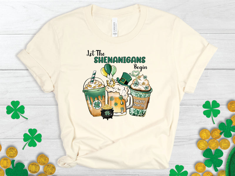 Let The Shenanigans Begin Coffee Cup - Transfer