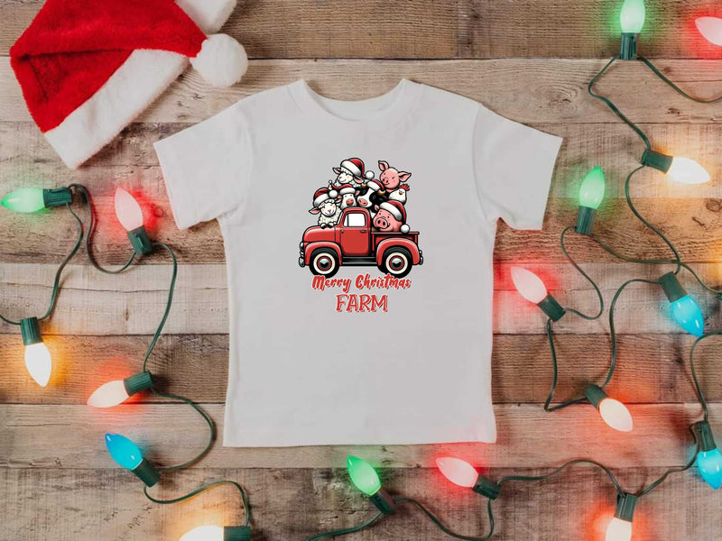 Merry Christmas Farm - Graphic Tee