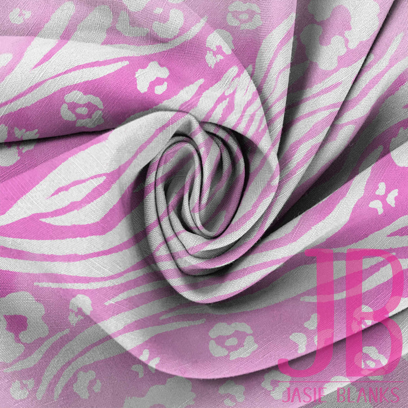 Neon Mixed Fabric-Pink