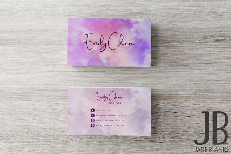 Pink Clouds Business Card