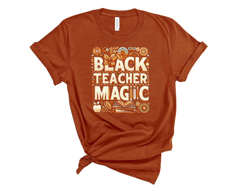 Retro Black Teacher Magic - Transfer