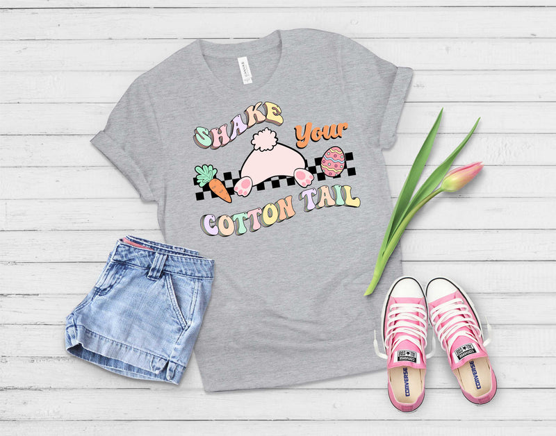 Retro Shake Your Cotton Tail - Transfer