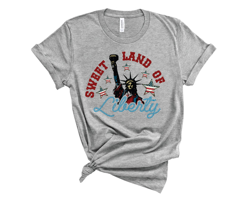 Rustic Sweet Land Of Liberty - Transfer