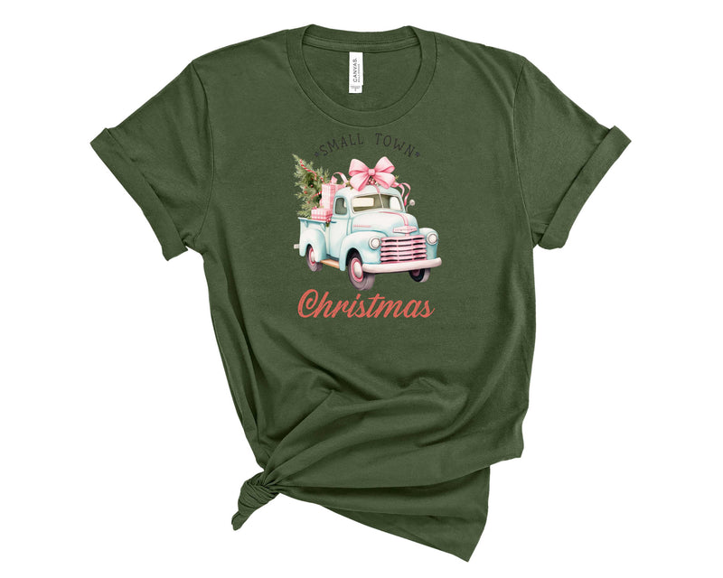Small Town Christmas Vintage - Graphic Tee