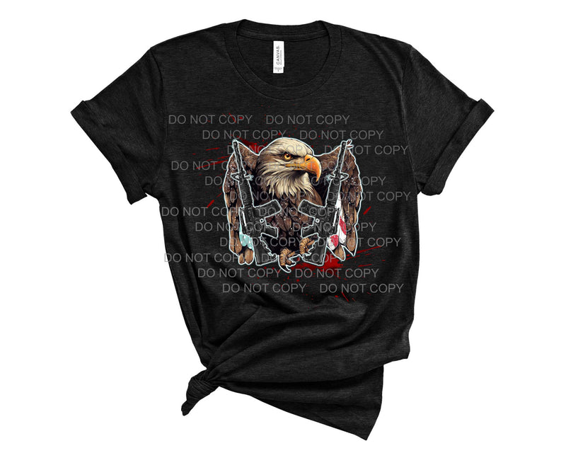 Small Town Eagle - Graphic Tee