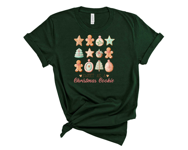 Sweet As A Christmas Cookie - Graphic Tee