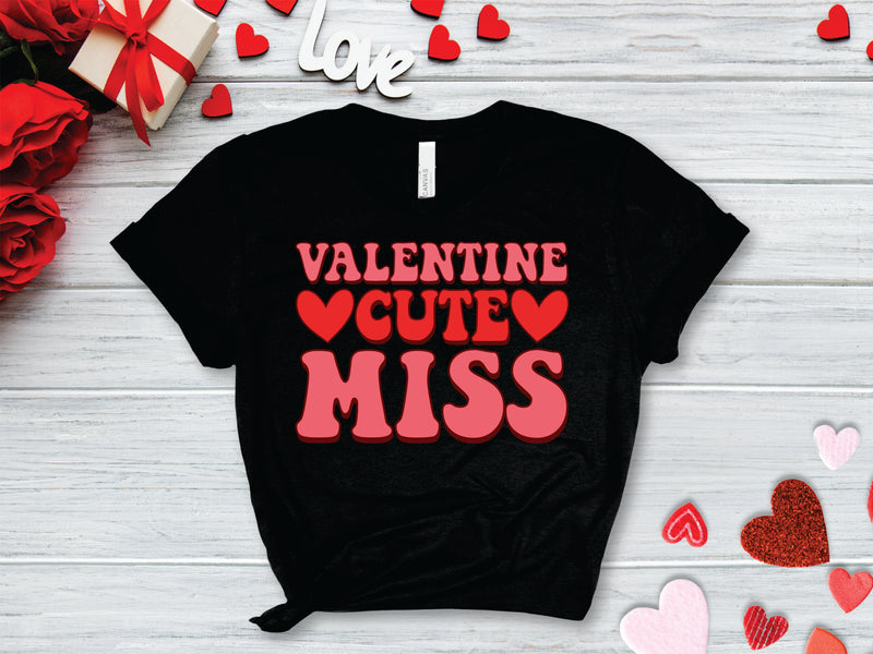 Valentine Cute Miss - Transfer