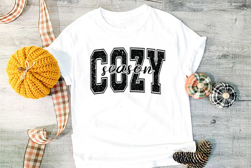 Cozy Season-Varsity Strike Through- Transfer