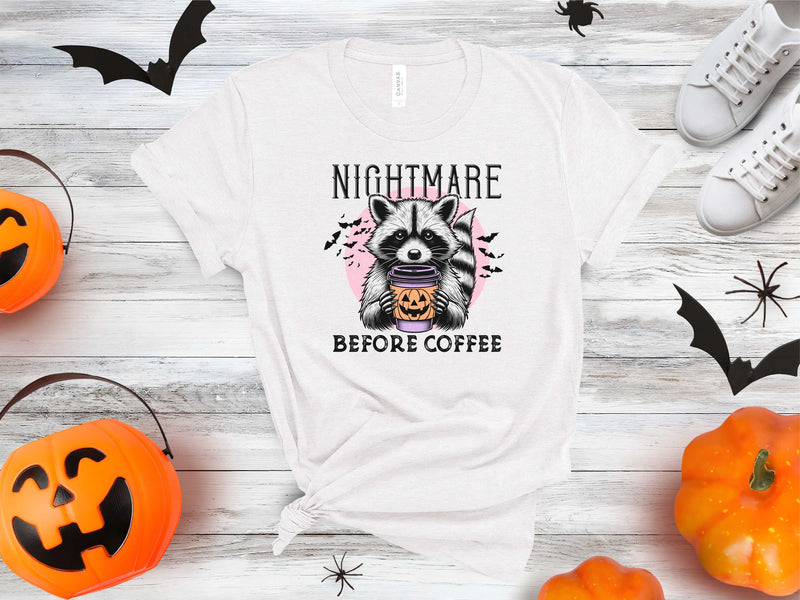 Nightmare Before Coffee-Racoon-Transfer