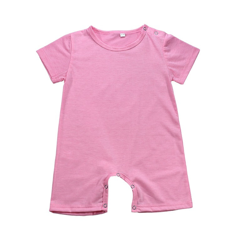 Infant T-Shirt Romper - Pink