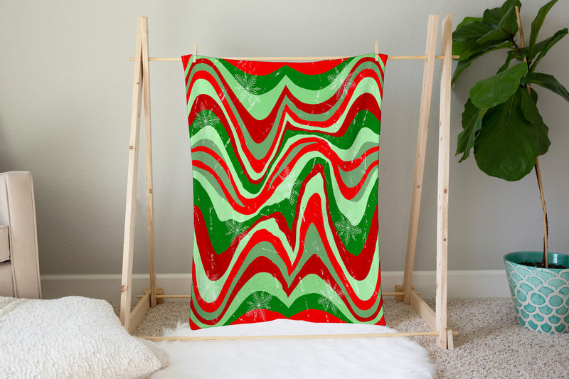 Retro Christmas Blanket