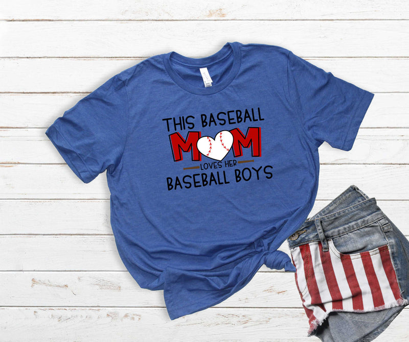 This Baseball Mom Loves Her Baseball Boys - Transfer