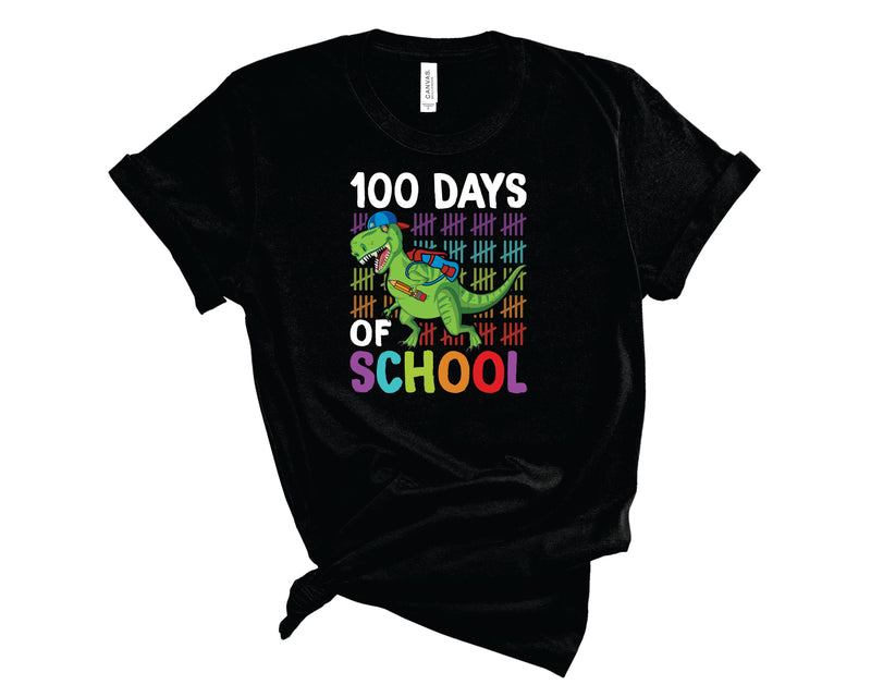100 Days Of School Dino - Transfer