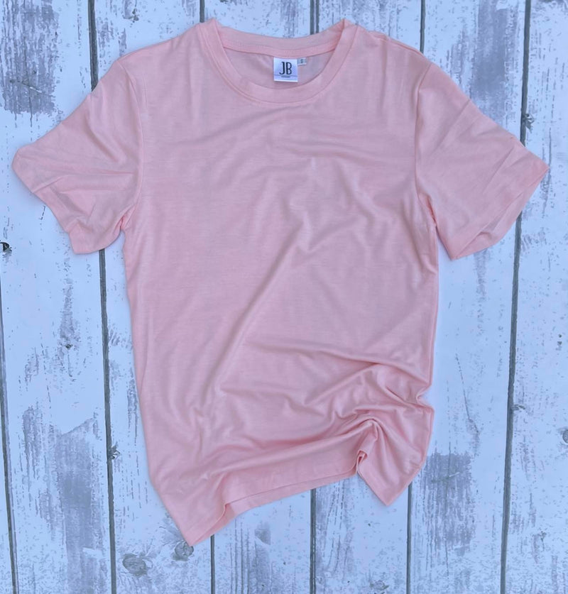 Polyester T-Shirt - Blush