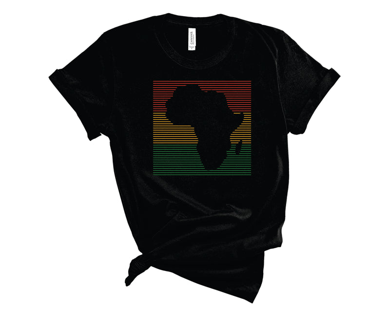 Africa Outline - Graphic Tee