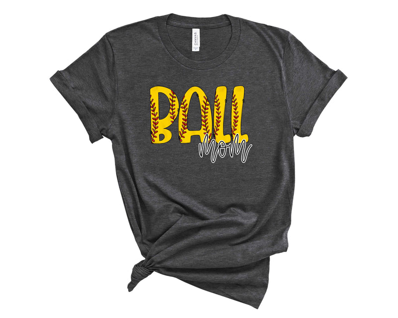 Ball Mom (softball) - Graphic Tee