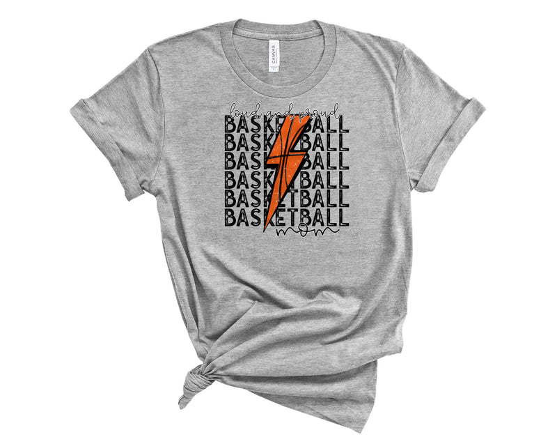 Basketball Mom Bolt - Graphic Tee