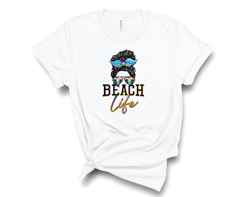 Beach Life Curls - Graphic Tee