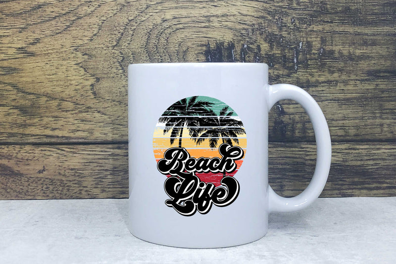Ceramic Mug - Beach life
